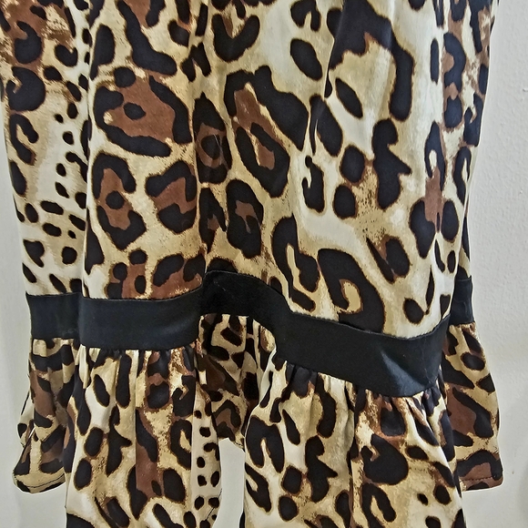 Bebe Black Ribbed Top - Picture 3 of 5